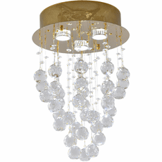 Bethel International LX03G Gold Halogen Overhead Lighting