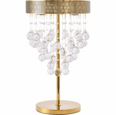 Bethel International LX03TG Gold Halogen Table Light