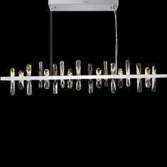 Bethel International MAT01C47CH Chrome LED Kitchen Island Lighting