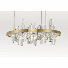 Bethel International MAT02C23G Gold LED Pendant Lamp