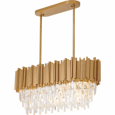 Bethel International MU109C36BR Satin Brass Island Lighting