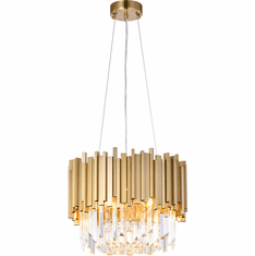 Bethel International MU10C16G Gold 16" Lighting Pendant