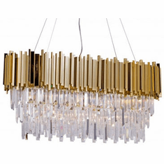 Bethel International MU11 Gold Island Light Fixture