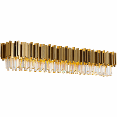 Bethel International MU11B-42G Gold LED Bath Lighting Sconce