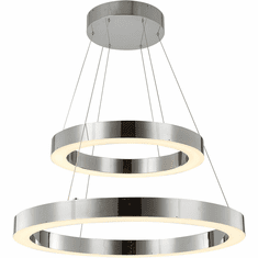 Bethel International MU302C31CH Contemporary Chrome LED 31.5" Pendant Lamp