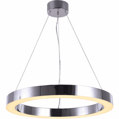 Bethel International MU30BCH Contemporary Chrome LED 25.5" Hanging Light