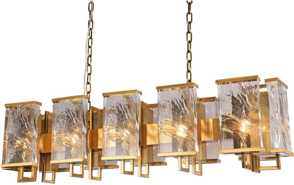 Bethel International MU77 Brass Island Light Fixture BETMU77
