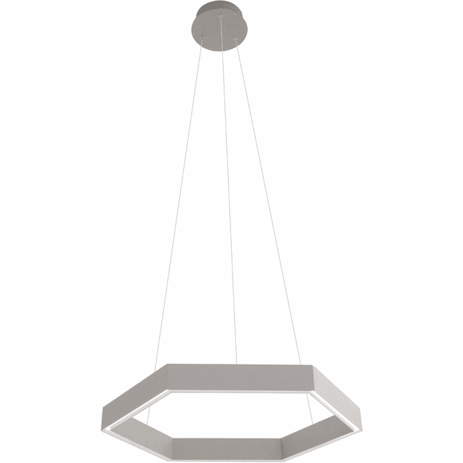 Bethel International MV05 Modern Grey LED Pendant Lamp