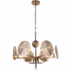 Bethel International ZL19 Modern Gold Ceiling Chandelier
