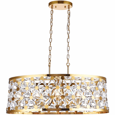 Bethel International ZL31C33CO Copper Kitchen Island Light