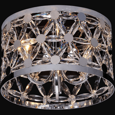 Bethel International ZL36F14CH Chrome Ceiling Light Fixture
