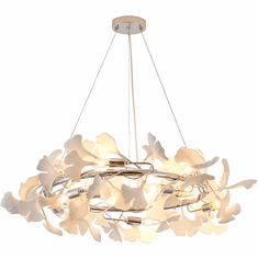 Bethel International ZP95C31CH Modern Chrome Lighting Chandelier