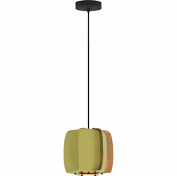 Bruck WEP-ALB-26-LE26-PBK-PGR-ASH Alba 26 Modern Black LED Mini Ceiling Light Pendant