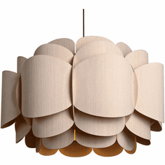 Bruck WEPBEL/76/ASH/ASH WEP Bella 30" Contemporary Ash Hanging Lamp