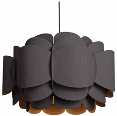 Bruck WEPBEL/76/EBY/ASH WEP Bella 30" Contemporary Ebony Pendant Light Fixture