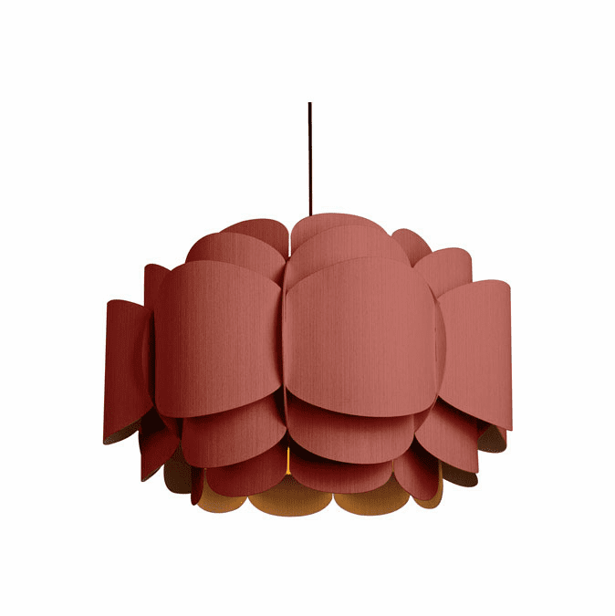 Bruck WEPBEL/76/TRC/ASH WEP Bella 30" Contemporary Terracotta Pendant Lighting