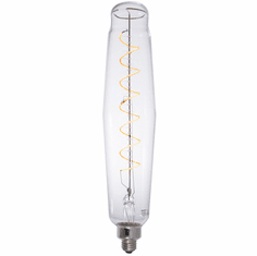 Bulbrite 776301 Grand Filament Modern LED 4W Tubular Shaped Bulb
