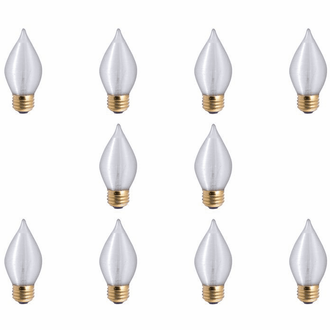 Bulbrite 861072 Contemporary C15 Spunlite (pack of 10) Light Bulbs