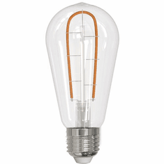 Bulbrite 861404 Nostalgic LED Curved Filament (pack of 2) Bulbs