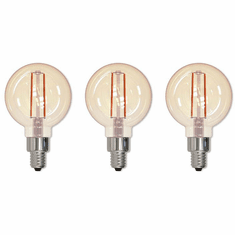 Bulbrite 861409 Nostalgic Contemporary LED 2.5W 2100K Filament (pack of 3) Bulbs
