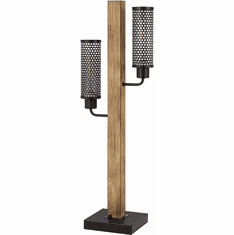 Cal BO-3008TB Lenox Contemporary Dark Bronze Table Lamp