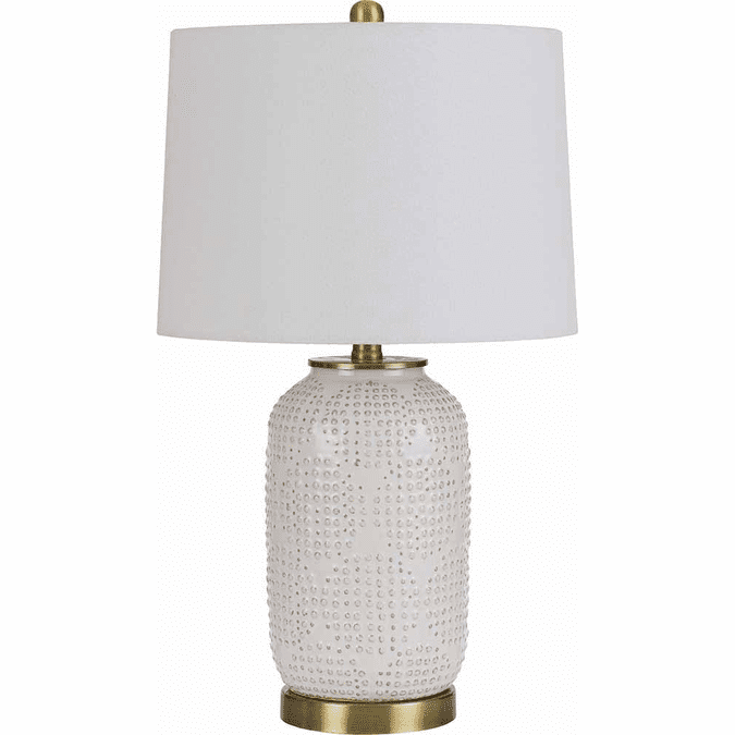 Cal BO-3022TB Sedalia Antique Brass Lighting Table Lamp