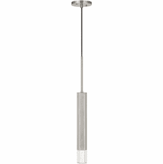 Cal FX-3723-1P-BS Contemporary Gun Metal LED Mini Pendant Lighting