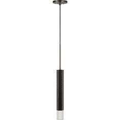 Cal FX-3723-1P-GM Modern Gun Metal LED Mini Pendant Light