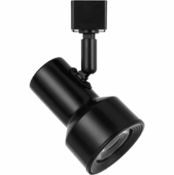 Cal HT-104M-BK Contemporary Black LED Track Lighting