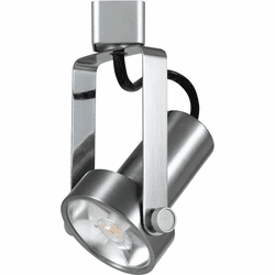 Cal HT-121-BS Modern Brushed Steel LED Track Light Flush Mount Lighting