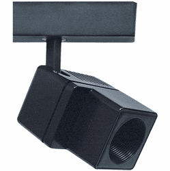 Cal HT-206-BK Modern Small Low Voltage Track Lighting Head