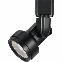 Cal HT-352-BK Modern Black LED Track Lighting Flush Ceiling Light Fixture