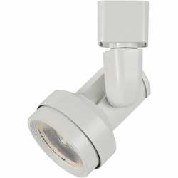 Cal HT-352-WH Modern White LED Track Lighting Kit Overhead Lighting Fixture