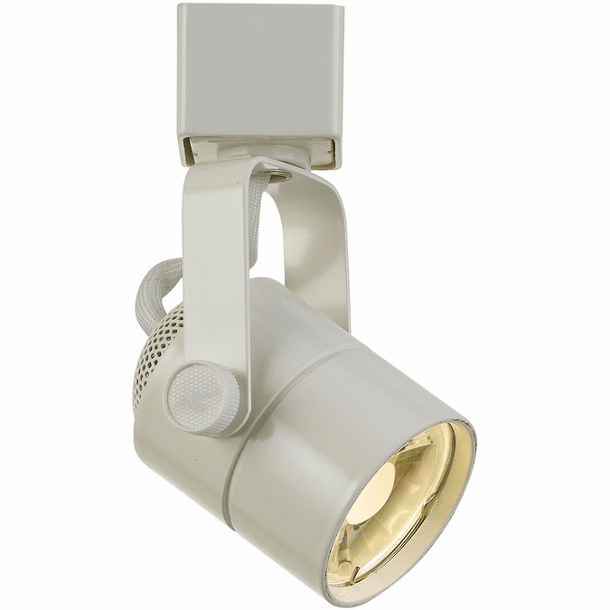 Cal HT-611S-WH Modern White LED Track Lighting Head Fixture