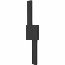 Cal LA-8031 Jaca Contemporary Black Iron LED Lamp Sconce