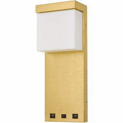 Cal LA-8034 Getafe Modern Satin Gold LED Wall Lighting
