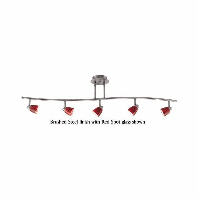 Cal SL9545 Serpentine 5-Lamp Monopoint Fixture