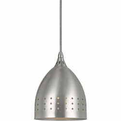 Cal UP-1007-6-BS Uni-Pack Contemporary Brushed Steel Mini Pendant Lighting