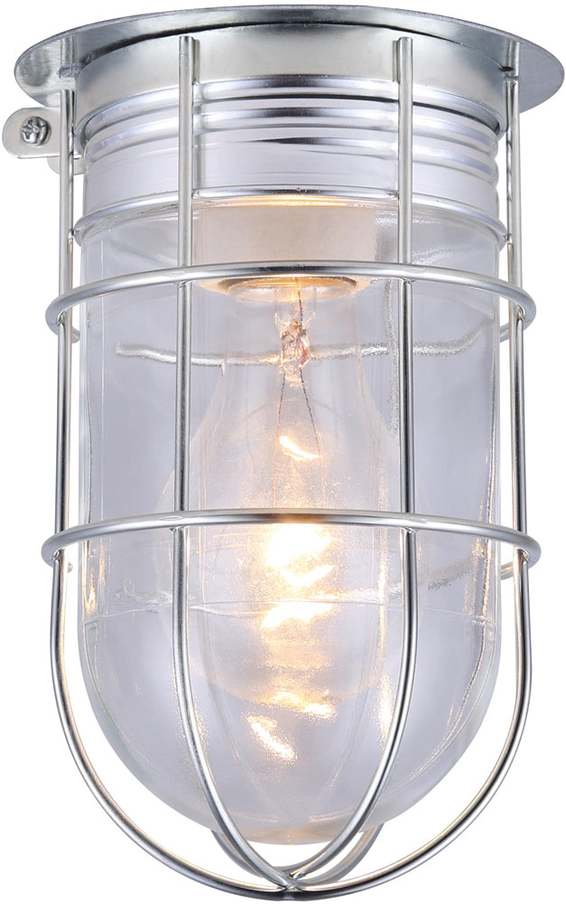 Canarm Bl04Cwg Barn Modern Metal Overhead Lighting Photo Inspiration