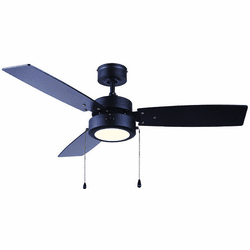 Canarm CF42WAL3BK Wallis Contemporary Black LED 42" Ceiling Fan