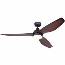 Canarm CF52DUK3BK Duke Contemporary Black LED 52" Home Ceiling Fan