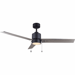 Canarm CF52JAC3BK-ES CFan Contemporary Black LED 52" Home Ceiling Fan