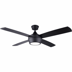 Canarm CF52JUD4BK CFan Contemporary Black LED 52" Ceiling Fan