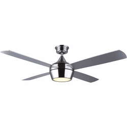 Canarm CF52JUD4BN CFan Modern Brushed Nickel LED 52" Home Ceiling Fan