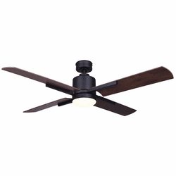 Canarm CF52LOX4BK Loxley Modern Black LED 52" Ceiling Fan