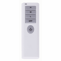 Canarm CQ005 Modern White Fan Control