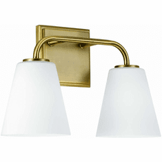 Capital Lighting 149421AD-543 Brody Aged Brass 2-Light Bath Sconce