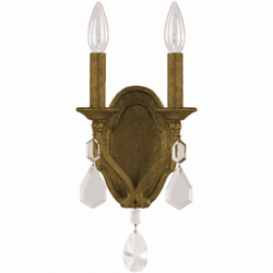 Capital Lighting 1617AG-CR Blakely Antique Gold Wall Sconce