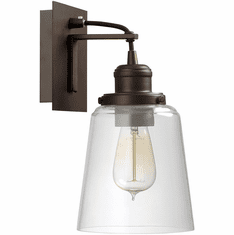 Capital Lighting 3711BB-135 Contemporary Burnished Bronze Wall Light Fixture