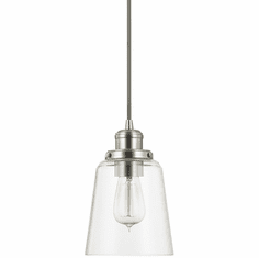 Capital Lighting 3718BN-135 Pendant Modern Brushed Nickel Mini Hanging Light Fixture